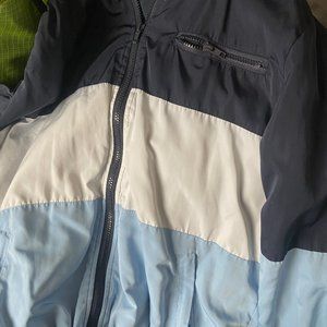 blue bomber jacket
